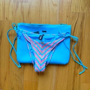 Triangl vinca sherbet bikini bottom only size xs